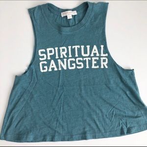 Spiritual Gangster Crop Tank